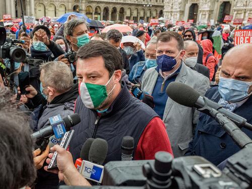 Il nome di Salvini per il Colle: "Lo votiamo subito. E il Pd…"