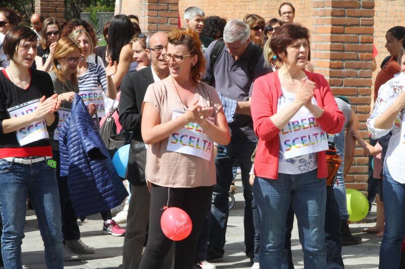 Vaccini, la manifestazione delle mamme no-vax 18