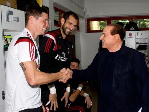 Berlusconi porta il Milan all'«università del pallone»