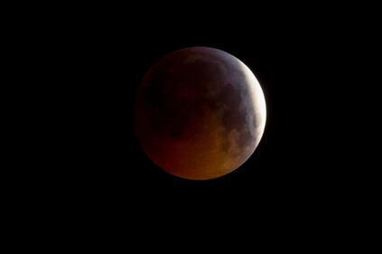 Super Luna Rossa, le immagini dell'eclissi da tutto il mondo 2