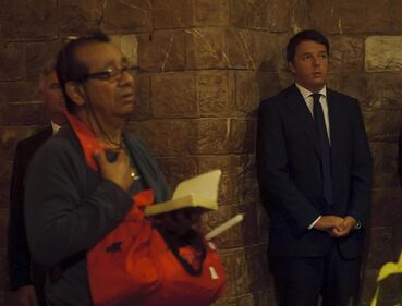 Renzi in pellegrinaggio ad Assisi 11