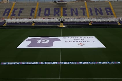 L'omaggio della Fiorentina a Davide Astori 4