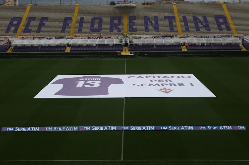 L'omaggio della Fiorentina a Davide Astori 4