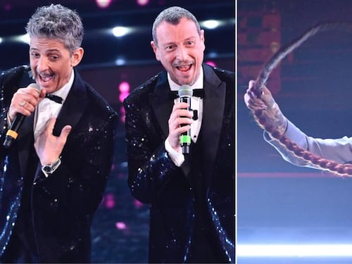 Elodie fa brillare l'Ariston. Achille Lauro rompe tutti gli schemi