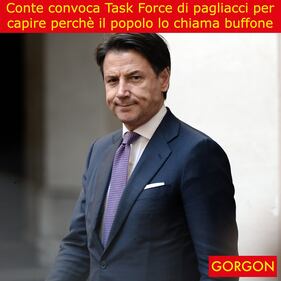 La satira del giorno: Conte convoca una nuova task force 1