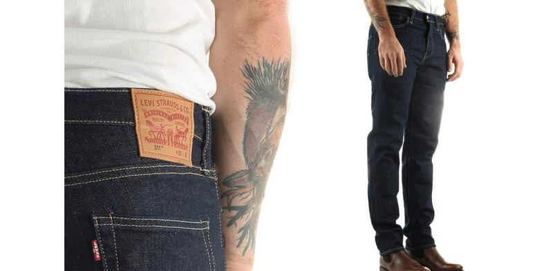 Jeans uomo effetto slim