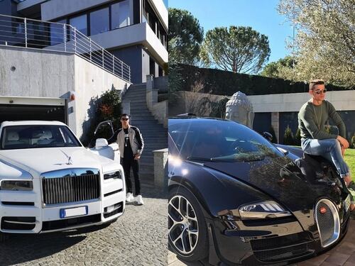 Cr7, una collezione d'auto impressionante: ecco i bolidi più rari e costosi custoditi nel suo garage