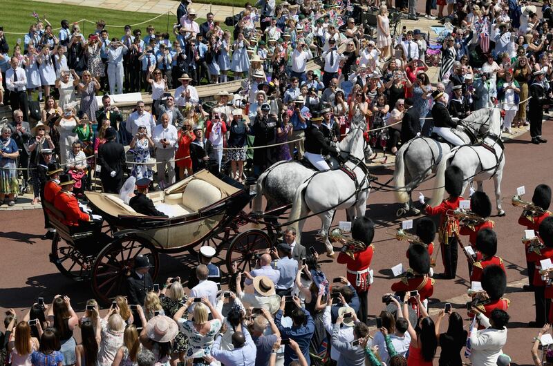 Royal Wedding: il giro in carrozza di Harry e Meghan 5