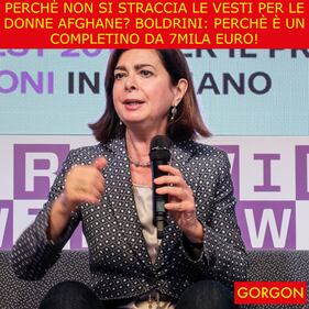 Ecco la satira del giorno. Silenzio sulle donne afghane 1