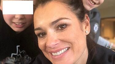 Alena Seredova e il figlio che somiglia tanto a Gigi Buffon