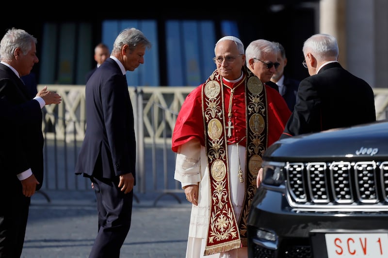 Papa Leone XIV in visita al Quirinale 11
