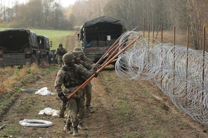 La Polonia ha iniziato la costruzione di una barriera lungo i confini con Kaliningrad 13