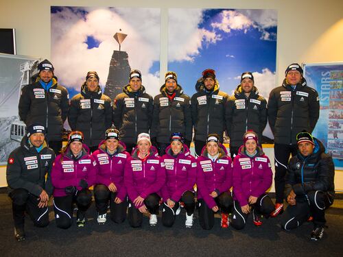 Dal biathlon al fondo, atleti sulle piste della Val Senales