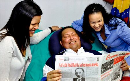 Chavez fotografato in ospedale a Cuba 2