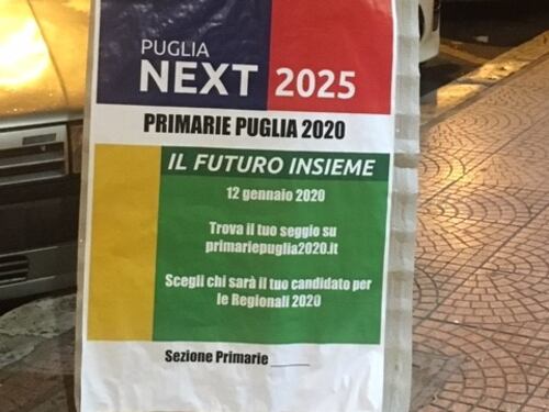 Primarie in Puglia: scoppia il caso delle casse vuote