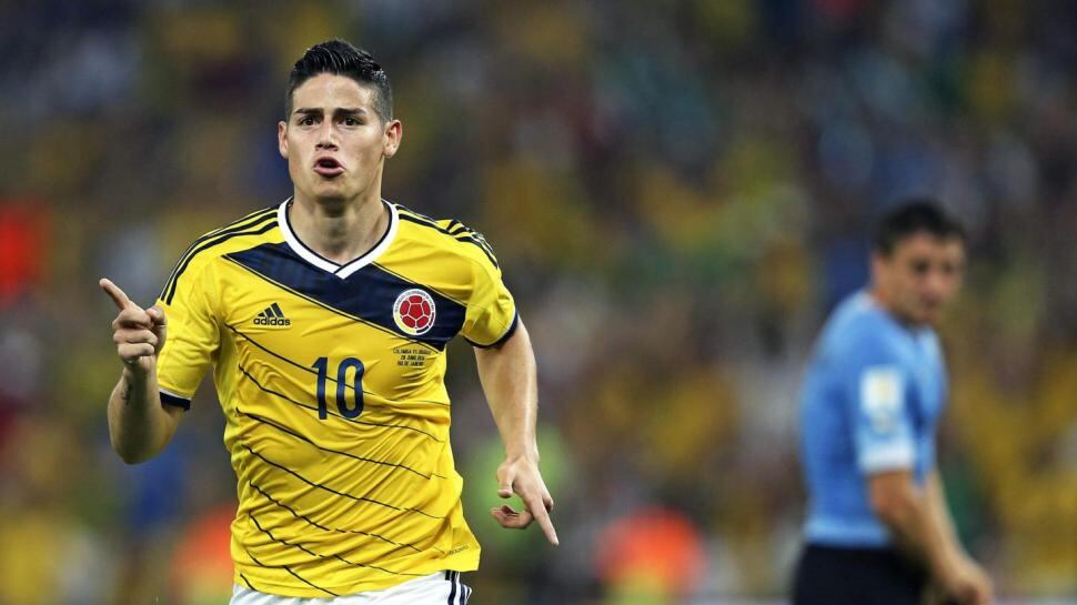 James Rodriguez vendica l'Italia, Colombia-Uruguay 2-0