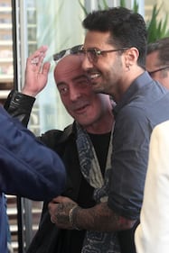 Fabrizio Corona a un party 11