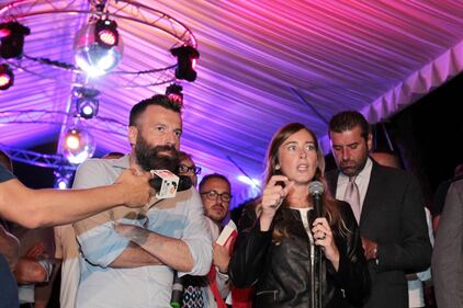 Il ministro Boschi al Pride Village di Padova 15