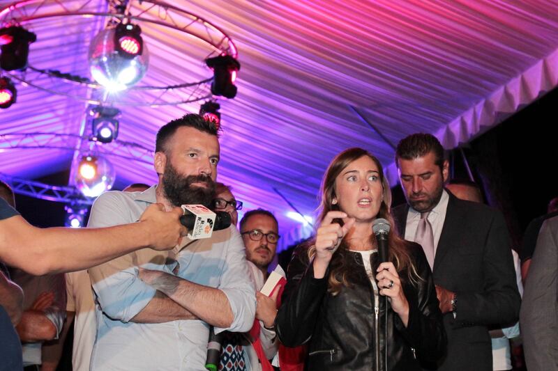 Il ministro Boschi al Pride Village di Padova 15