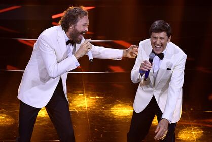 Gianni Morandi e Jovanotti mattatori di Sanremo 7