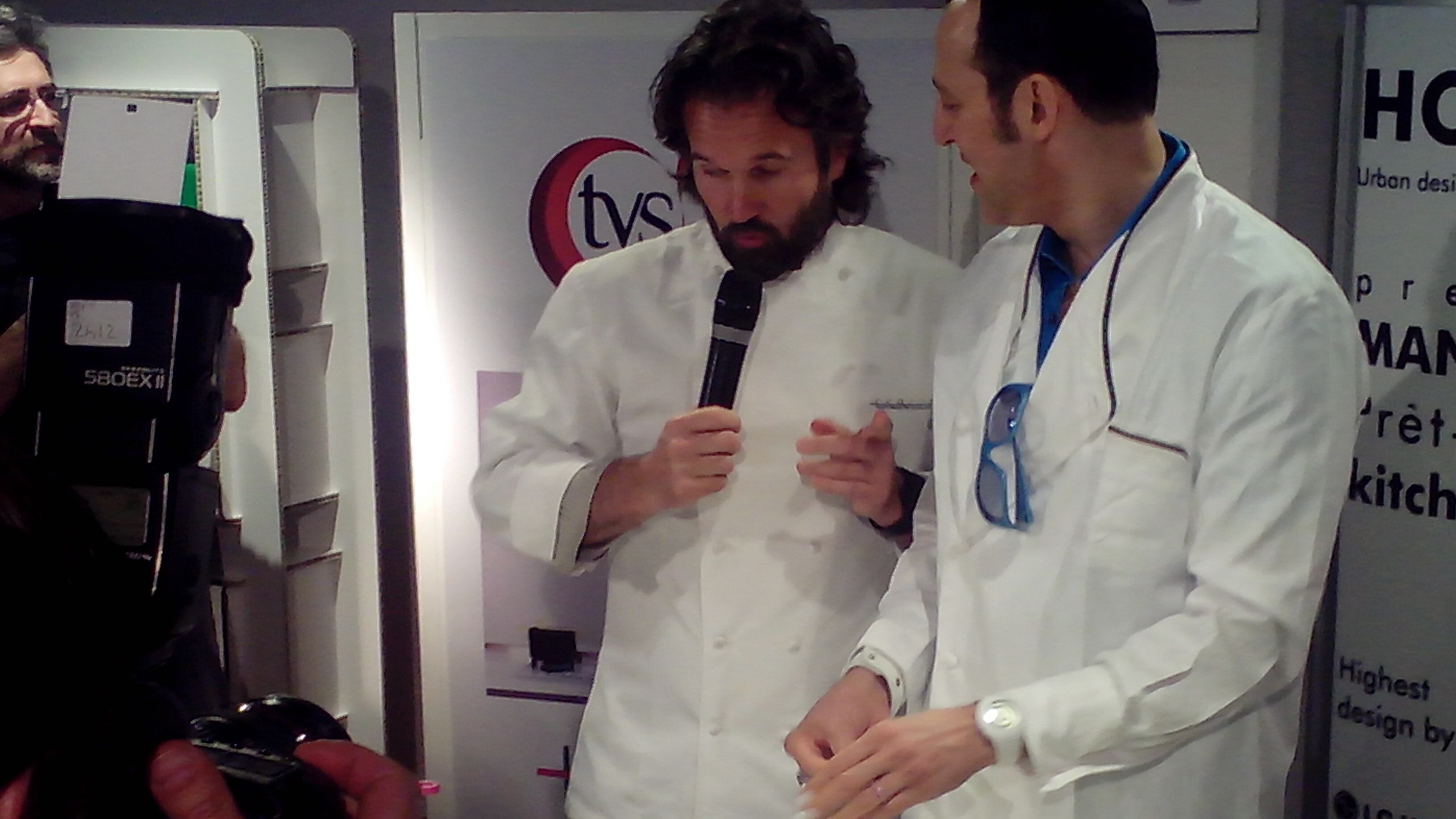 Food e design, Carlo Cracco incontra Karim Rashid