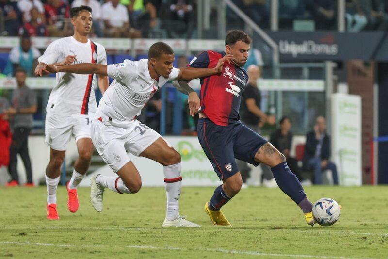 Thiaw Petagna Cagliari Milan