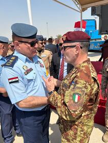 Generale Iannucci, il saluto ai contingenti nazionali in Kuwait e Iraq 7