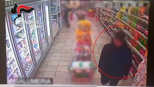 Stupro di locate, le immagini dell'aggressore 3