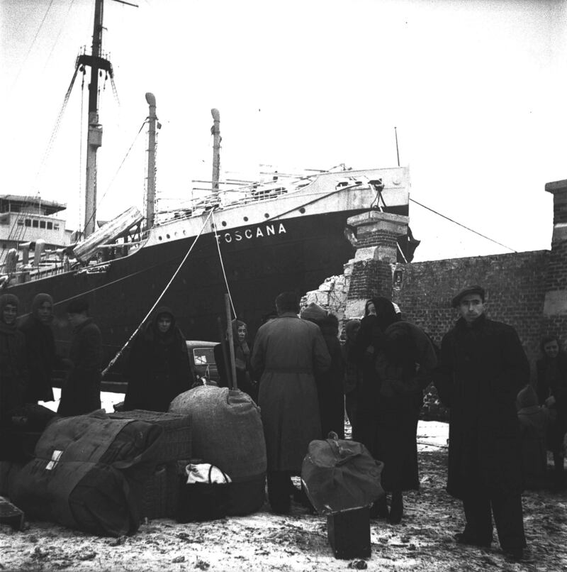 Gli italiani in fuga da Pola 4