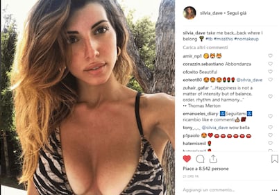 Silvia D'Avenia super sexy: il suo profilo social fa impazzire Neymar 8