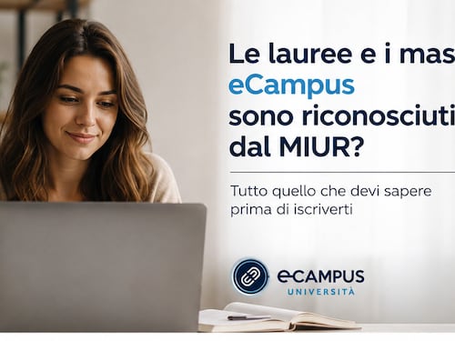 Comunicato Stampa: Le lauree e i master eCampus sono riconosciuti dal MIUR?
