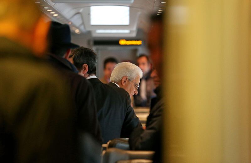 Mattarella va a Firenze in treno e tram 15