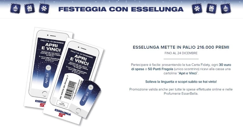 premi esselunga