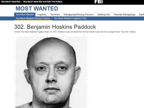 Las Vegas, il padre del killer finì nella lista dei più ricercati d'America
