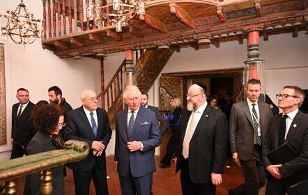 Il principe Carlo e la visita in Israele 1