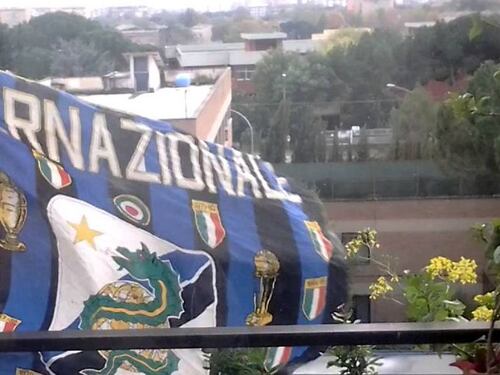 Allarme Isis a Macerata. Ma è la bandiera dell'Inter