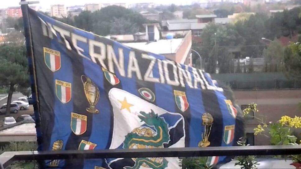Allarme Isis a Macerata. Ma è la bandiera dell'Inter