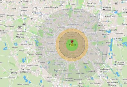 A Milano la denotazione di un ordigno nucleare potrebbe uccidere complessivamente 153mila persone
