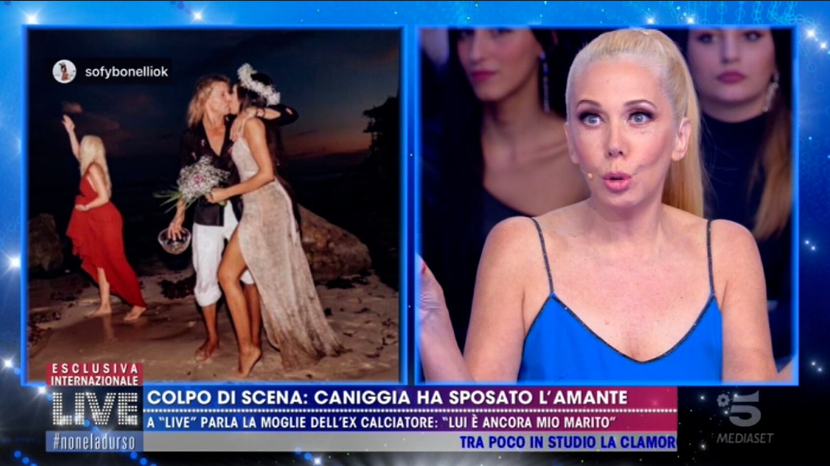 Caniggia si è sposato