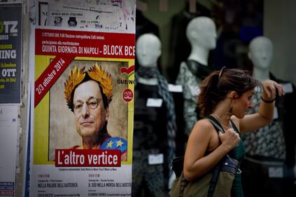 Napoli, cortei anti Bce 5