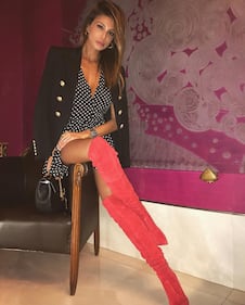 Cristina Buccino, la cena è sexy 3