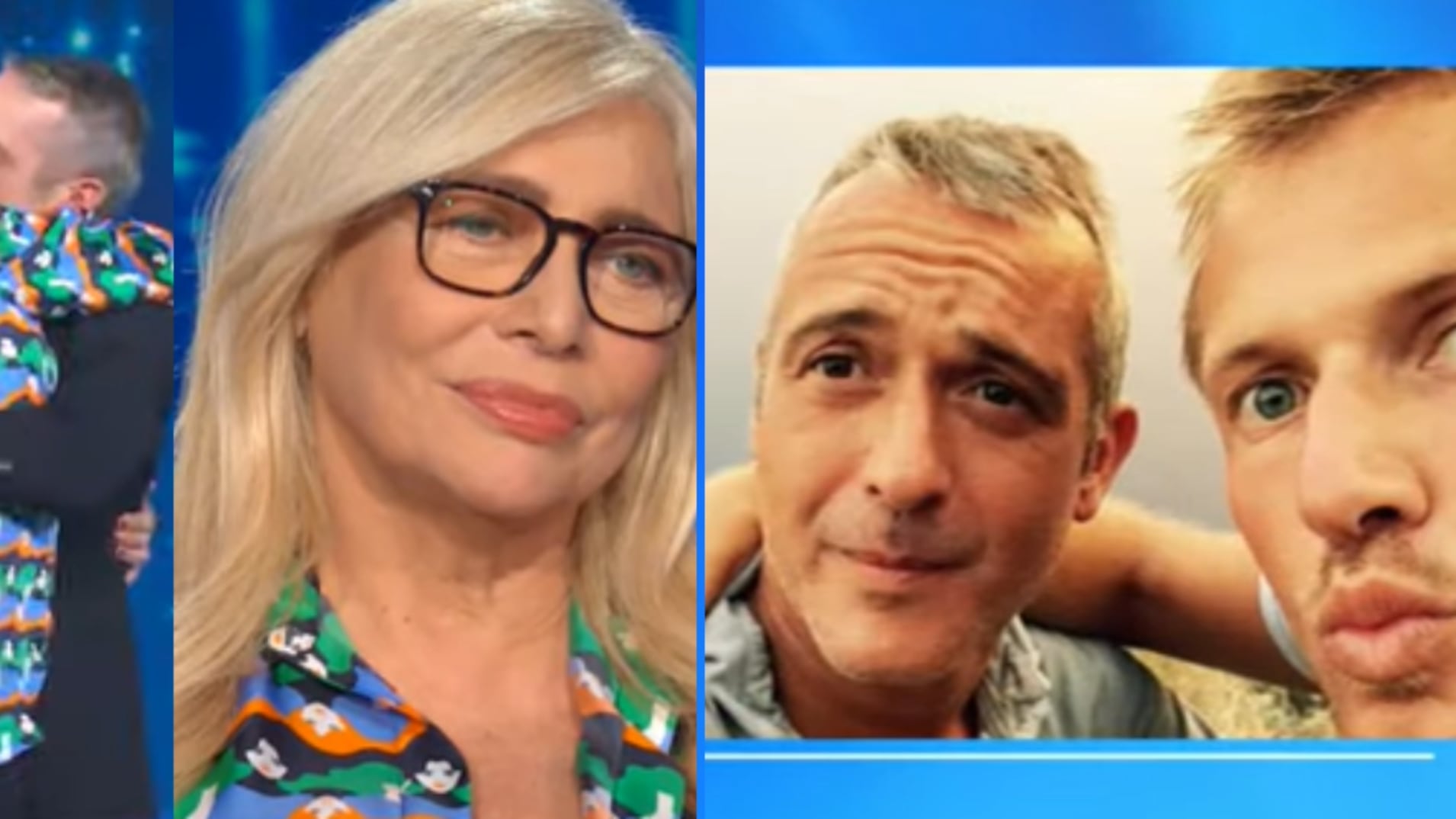 Pierluigi Diaco si commuove per la madre e il marito Orsingher: "Non ho mai creduto nell'identità sessuale"