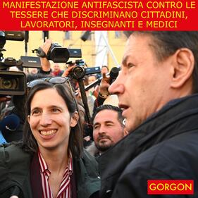 La satira del giorno. Manifestazione antifascista 1