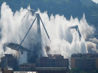 Il Ponte Morandi non esiste più 2