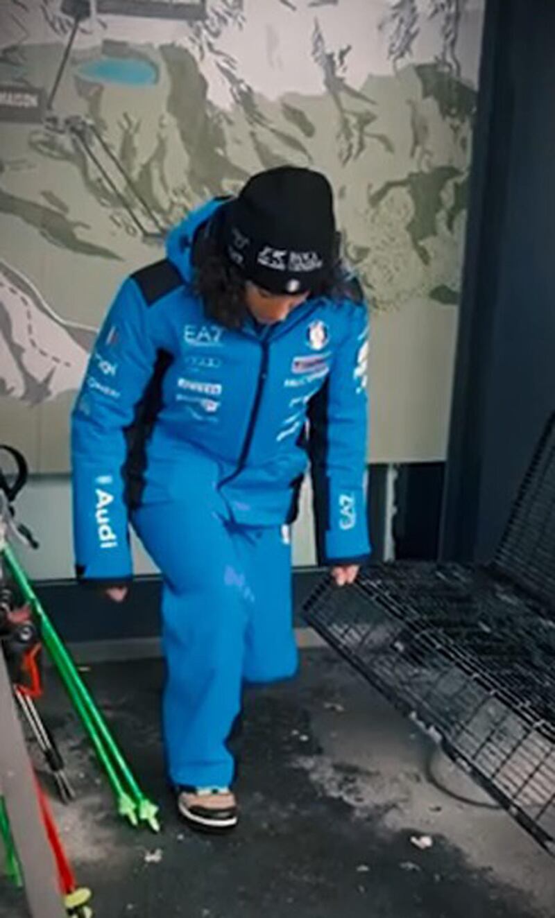 Federica Brignone torna sugli sci: le foto 5