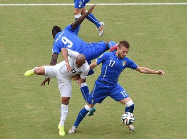 Italia-Uruguay: primo tempo 2