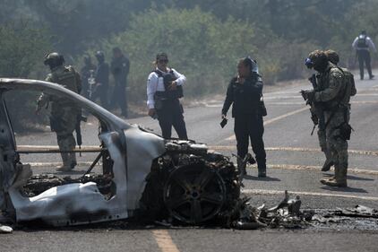 Scontri in Messico dopo l'uccisione di "El Mecho" - FOTO 9