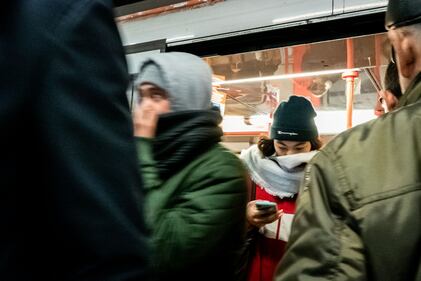 In pochi questa mattina hanno deciso di usare i mezzi pubblici 4
