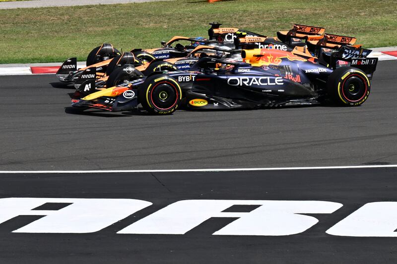 F1 Ungheria gara Norris Verstappen Piastri