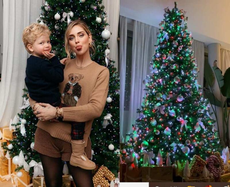 Gli alberi di Natale dei vip tra lusso e tradizione 9
